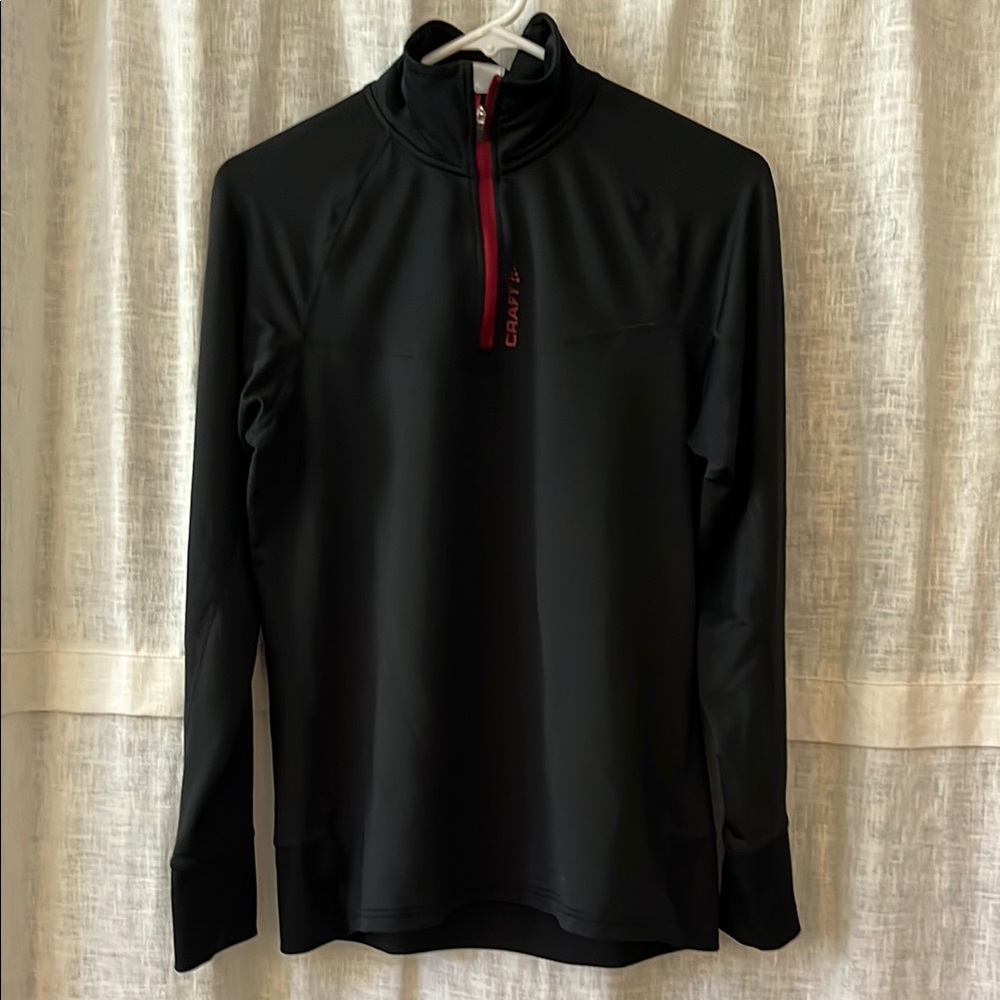 Craft Sportwear Activity Midlayer women’s quarter zip pullover large